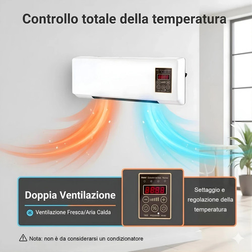 Stufa elettrica parete - a,